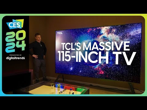 TCL 115″ Q Class 4K UHD HDR QD-Mini LED Smart TV with Google TV ...